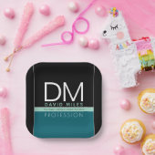 Assiettes En Carton Modèle d'entreprise moderne | Toutes les couleurs  (Fête)