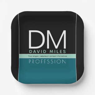 Assiettes En Carton Modèle d'entreprise moderne   Toutes les couleurs 