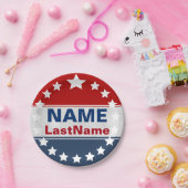 Assiettes En Carton Modèle fait sur commande de campagne (Fête)