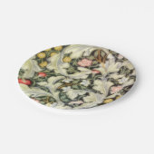 Assiettes En Carton Modèle floral Vintage Leicester (Angle)