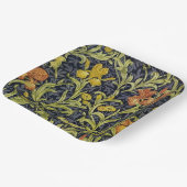 Assiettes En Carton Modèle Iris de William Morris (Angulaire)