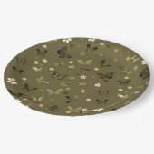 Assiettes En Carton Modèle Papillon 4 (Angle)