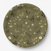 Assiettes En Carton Modèle Papillon 4 (Devant)