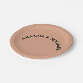 Assiettes En Carton Modern Artistic Creative Tumbleweed Color (Angle)