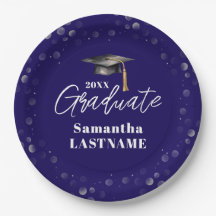 Modern Graduation Party Class of 20XX Custom Paper