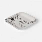 Assiettes En Carton Modern Hand Drawn New Year's Eve Party (Angulaire)