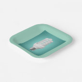 Assiettes En Carton Modern Spiral Compact Fluorescent Lightbulb (Angulaire)