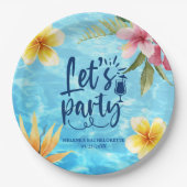 Assiettes En Carton Moderne Chic Pool Bachelorette Party (Devant)