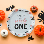 Assiettes En Carton Moderne Cute Éffrayant Un Halloween Garçon 1er Ann