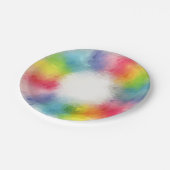 Assiettes En Carton Moderne Elégant Modèle moderne tendance Couleurs a (Angle)