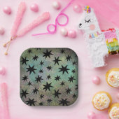 Assiettes En Carton Moderne Rétro Du Milieu Du Siècle (Fête)