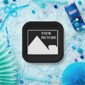 Assiettes En Carton Moderne simple Créez votre propre image Mariage (Fête)