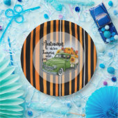 Assiettes En Carton Moderne Thanksgiving Belle collection d'automne (Fête)