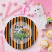 Assiettes En Carton Moderne Thanksgiving Belle collection d'automne (Fête)