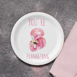 Assiettes En Carton Moderne Vous Flamazirez Beauté Flamant rose rose<br><div class="desc">Moderne Vous Flamazirez Beauté Flamant rose rose</div>