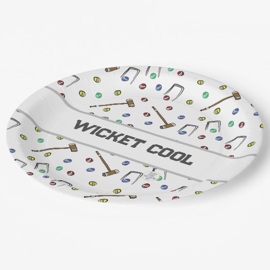 Assiettes En Carton Moelle de Cool en osier à main unique (Angle)