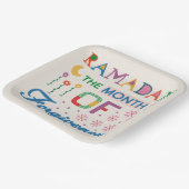 Assiettes En Carton Mois Du Ramadan Du Pardon (Angulaire)