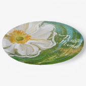 Assiettes En Carton Moment précieux - Puissance de fleur de l'anémone (Angle)