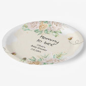 Assiettes En Carton Mommy to bebe bumble abeille plaque de papier baby (Angle)