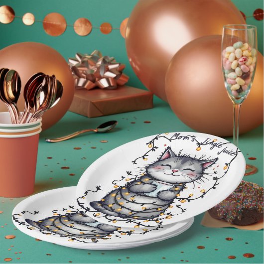 Assiettes En Carton Mom's Jingle Juice (Multi)