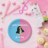 Assiettes En Carton Mon ami le pingouin, Personnalisé (Fête)