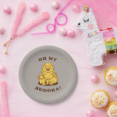 Assiettes En Carton Mon Bouddha (Fête)