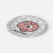 Assiettes En Carton Mon cerveau me fait mal (Angle)