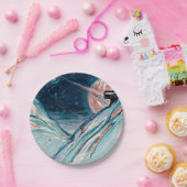 Assiettes En Carton Mon futur chez soi dans l'espace (Fête)