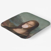 Assiettes En Carton Mona Lisa Blown Pink Buble gomme (Angulaire)