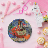Assiettes En Carton Mona Lisa Fun Zodiac Whimsical (Fête)