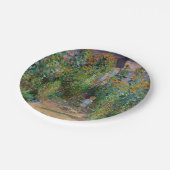 Assiettes En Carton Monet Garden Vetheuil Impressionim Peinture (Angle)