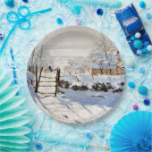 Assiettes En Carton Monet - La Magpie, (Fête)