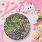Assiettes En Carton Monet - Le jardin d'Iris à Giverny (Fête)