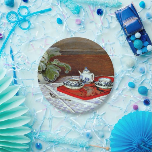 Assiettes En Carton Monet : Le Tea Set, (Fête)