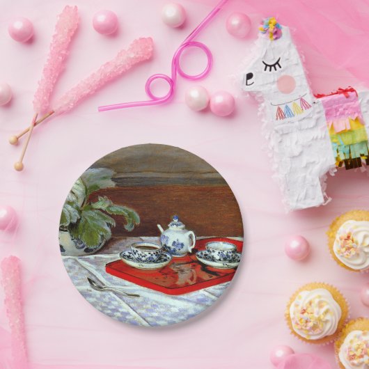 Assiettes En Carton Monet : Le Tea Set, (Fête)