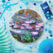 Assiettes En Carton Monet - Los Nenufares (nénuphar) (Fête)