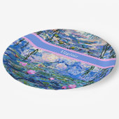 Assiettes En Carton Monet - Lys d'eau 1919 modèle (Angle)