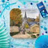 Assiettes En Carton Monet - Rue Saint-Adresse (Fête)