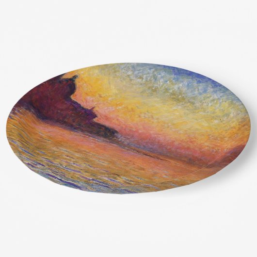 Assiettes En Carton Monet - San Giorgio Maggiore à Dusk (Angle)