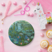 Assiettes En Carton Monet Water Lilies Fine Art (1915) (Fête)