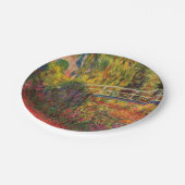 Assiettes En Carton Monet Water Lily Pond et Water Irises (Angle)