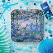 Assiettes En Carton Monet's Water Lilies Mix and Match (Fête)