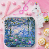 Assiettes En Carton Monet's Water Lilies Mix and Match (Fête)