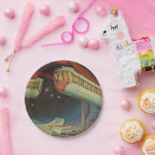 Assiettes En Carton Monorail de l'exposition universelle de New York 1 (Fête)