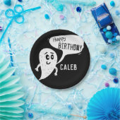 Assiettes En Carton Monster Black and White Boys Anniversaire (Fête)