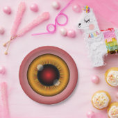 Assiettes En Carton Monster Eyeballs (Fête)