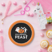 Assiettes En Carton Monster Gang, fête d'Halloween (Fête)