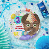 Assiettes En Carton Monster Wolf Boy fête d'anniversaire (Fête)