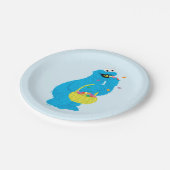 Assiettes En Carton Monstre de biscuits de Pâques (Angle)