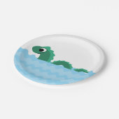 Assiettes En Carton Monstre Mer (Angle)